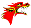 ZRE Red Dragon Paddle Sticker