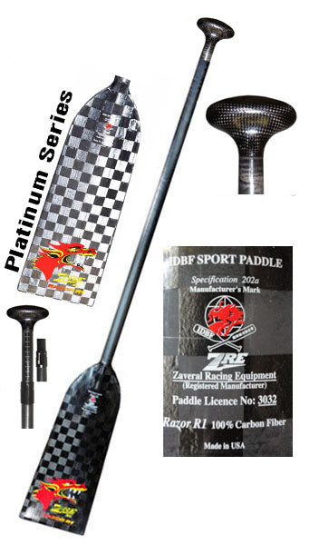 Razor R-1 Dragon XL+ 202a Spec Carbon Fiber Paddle