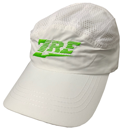 White ZRE Hat With Logo
